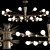 Rare Brass Kalmar Austria Chandelier 3D model small image 1