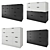 NORDLEY Ikea Chest of Drawers 3D model small image 1