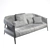 Frigerio Burton Sofa 3D model small image 3