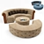 Product Title: Innovative Sofa Bed Combo 3D model small image 1