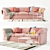 Modern Moroso Orazio Sofa 3D model small image 1