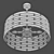 Amerigo Lightstar Chandelier 3D model small image 3