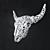 Buffalo 3D Skull Carving 3D model small image 2