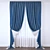 Elegant Drapery for Every Window 3D model small image 1