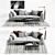 Charales Sofa: B&B Italia Elegance 3D model small image 1