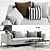 Charales Sofa: B&B Italia Elegance 3D model small image 2