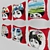 Lina Cavalieri Decorative Pillow 3D model small image 3