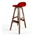 Set of 5 Bar Chairs 3D model small image 2