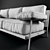 Modern Loft Design Sofa: 3980 Model 3D model small image 3