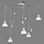 Acrobata Lightstar Pendant Chandelier 3D model small image 3