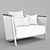 Luxury Italian-Designed Moroso Novecento Sofa 3D model small image 2