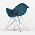 Modern Eames Style Armchair 3D model small image 3