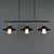 Stylish Crossbar Ceiling Light 3D model small image 1