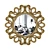 Elegant Round Mirror by FAL 3D model small image 1