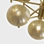Elegant Renaldo Chandelier - Polished Beauty 3D model small image 2