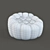 Rochebobois Bubble Armchair: Modern Elegance in Compact Dimensions 3D model small image 3