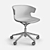 Quadrifoglio Cove: Versatile 5-Star Chair 3D model small image 2