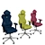 Regal Comfort Armchair with Kulik System 3D model small image 3