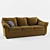 Streamline Muscat Sofa: Accurate Model with High-Quality Details 3D model small image 1