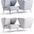 Matador Armchair by Roche Bobois 3D model small image 3