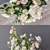 Elegant White Rose Bouquet 3D model small image 2