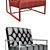 Comfort Plus Arm Chair 3D model small image 3