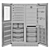 Efficient and Versatile Liebherr WF 1061 & RB 1410 Combo 3D model small image 3