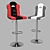 Sleek CLAPA Bar Stool 3D model small image 1