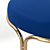 Glam Velvet Bar + Counter Stools 3D model small image 3