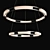 Fanton Collection: Sleek & Stylish Tire Stands 3D model small image 3