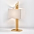 Elegant Caruso Table Lamp 3D model small image 1