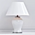 Elegant Halston Table Lamp 3D model small image 1