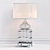 Elegant Birdcage Table Lamp 3D model small image 1
