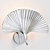 Tropical Vibes Wall Light 3D model small image 1