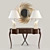 Elegant Petit Bureau Secretary: Functional and Stylish 3D model small image 1