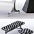 Sleek Decorage Bench with Adjustable Dimensions 3D model small image 2