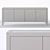 Sleek Decorage Entertainment Console 3D model small image 3