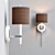 Elegant Ventana Wall Sconce 3D model small image 1