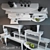 Innovative Design: Transforming Table 3D model small image 2