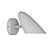 Freya Aida Wall Sconce 3D model small image 3
