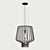 Elegant Saya Fabbian Pendant 3D model small image 1