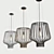 Elegant Saya Fabbian Pendant 3D model small image 2
