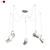 Favorite Ampolla 5-Light Pendant 3D model small image 1