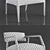 Elegant Alistair Occasional Chair 3D model small image 3