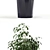 Modern FACET Planters: Elevate Your Space 3D model small image 2