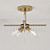 Reeve 4-Light Semi-Flush Ceiling Fixture 3D model small image 1