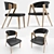 Elegant Voglauer Chairs 3D model small image 1
