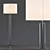Sleek Norman Floor Lamp 3D model small image 1