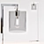 Elegant Parrish Floor Lamp 3D model small image 1