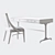 Bernhardt Decorage Office Set 3D model small image 3